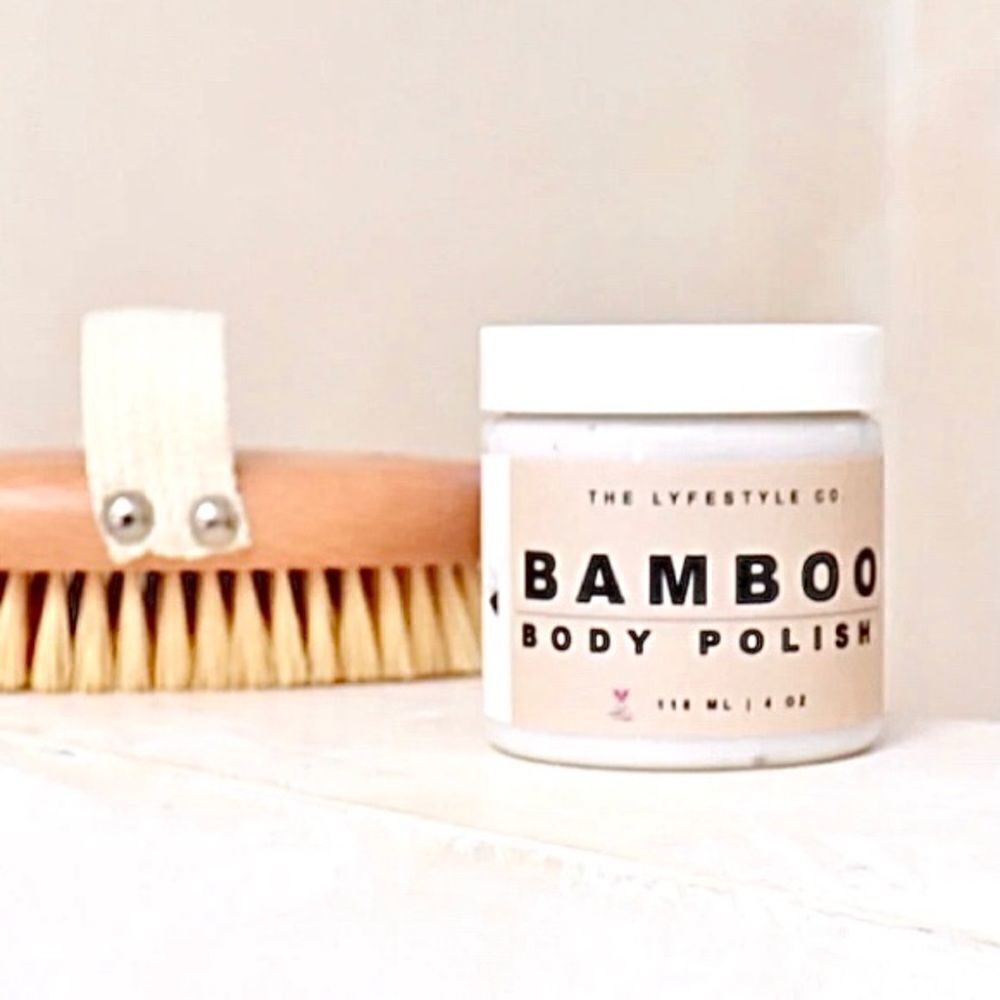 The Lyfestyle Co Bamboo Body Polish